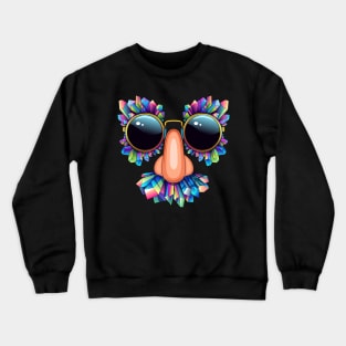 Nose glasses Crewneck Sweatshirt